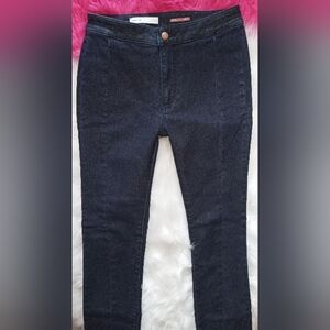Anthropologie Pilcro Shimmer High-rise Denim Legging Size 28T